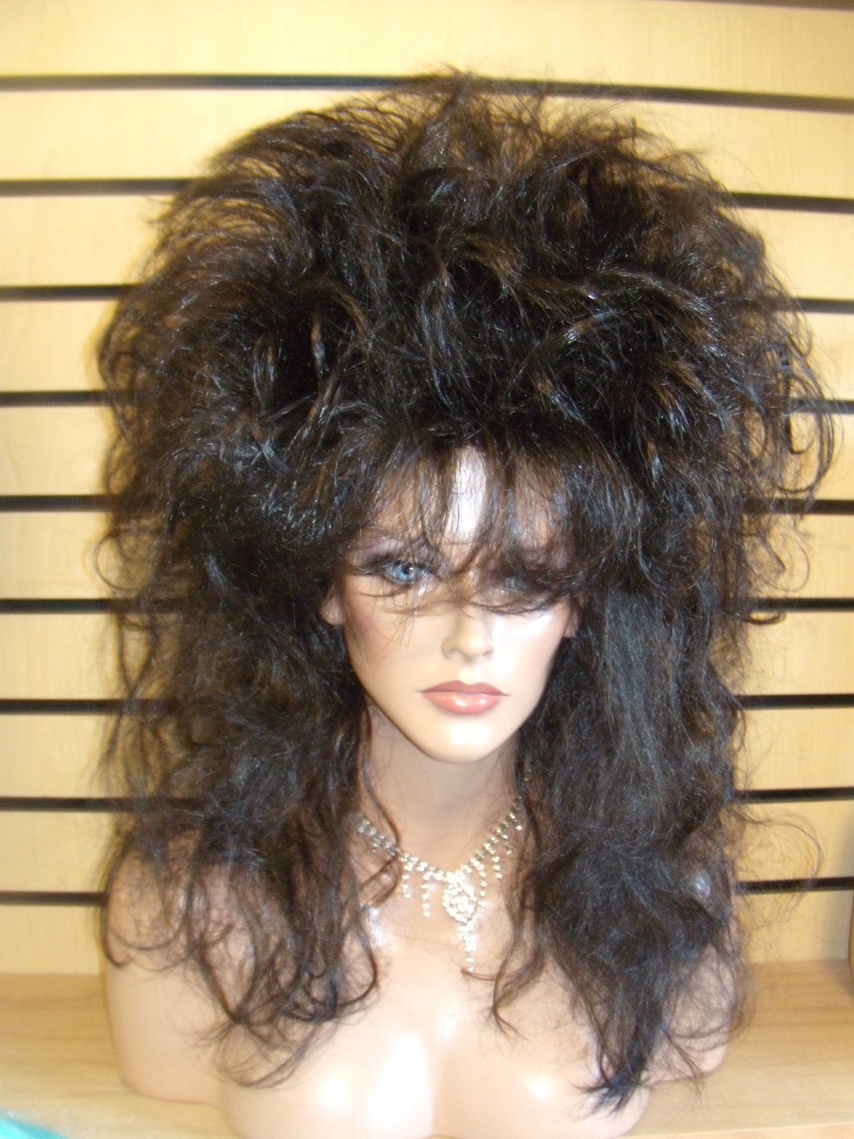 SIN CITY WIGS BIG ROCKER 80s HAIR LONG STRAIGHT SPIKY LAYERS TEASED SEXY VOLUME2