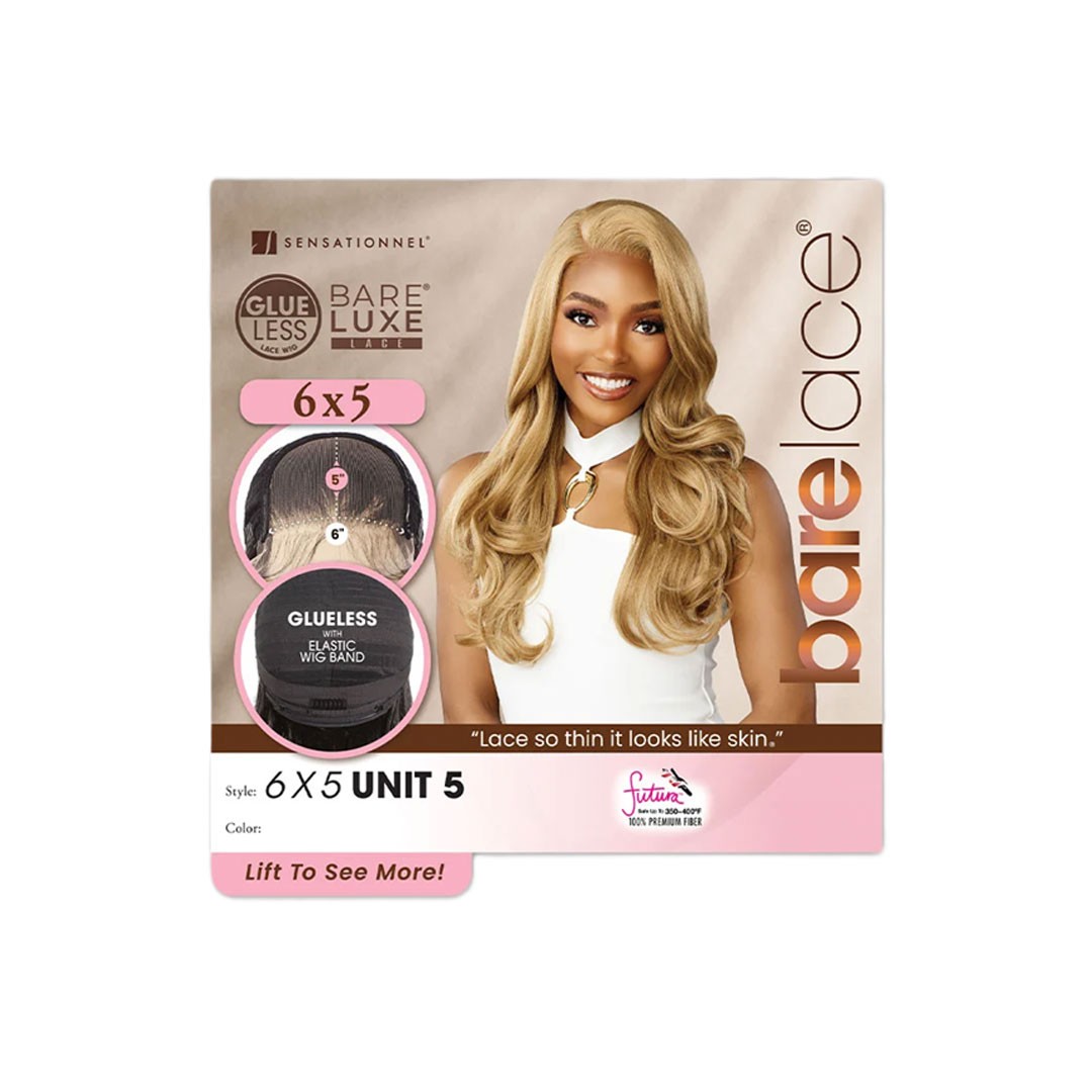 Sensationnel Bare Luxe Lace Glueless Closure Lacewig – 6×5 Unit 5