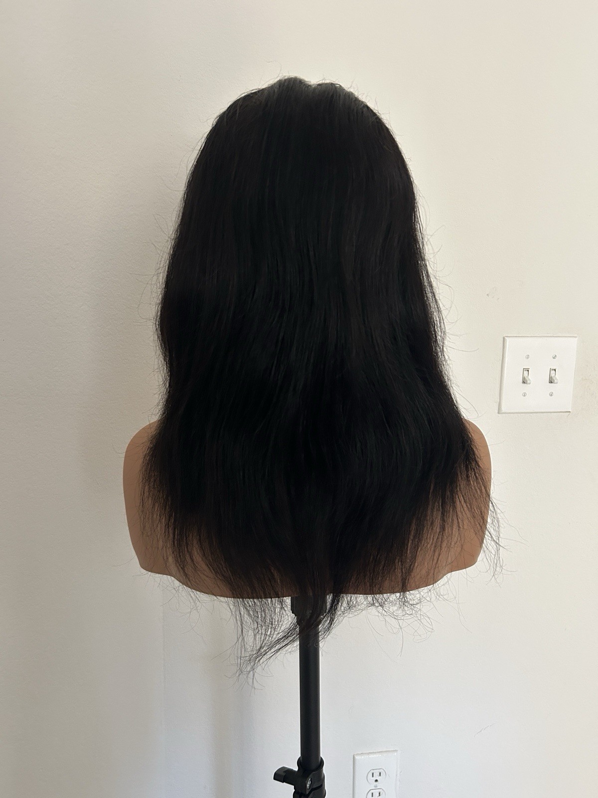 8×10 22” Indian Human Hair Topper | Hair System | Natural Density | Clipless