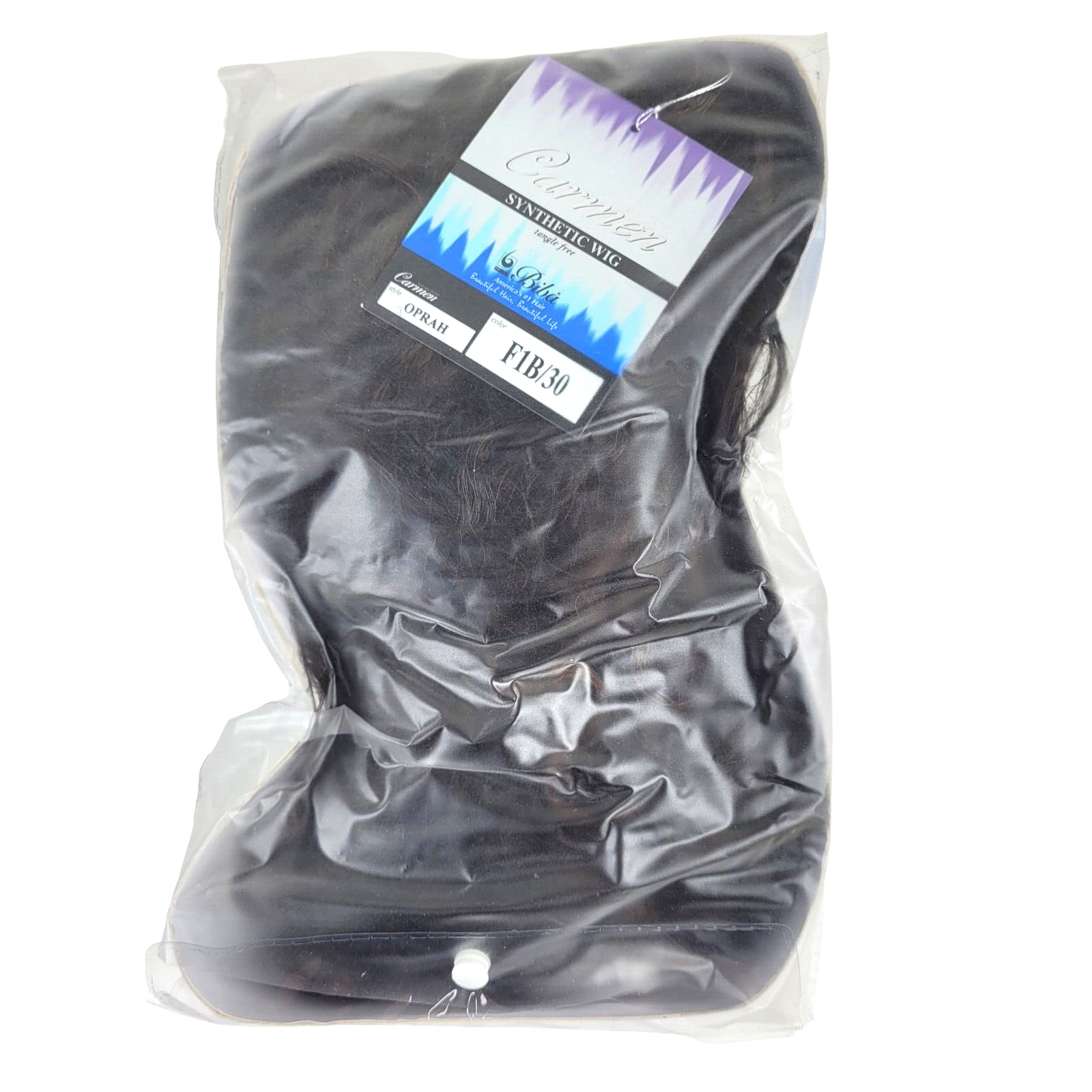 Carmen Synthetic Wig Tangle Free Biba Oprah F1B/30 Color