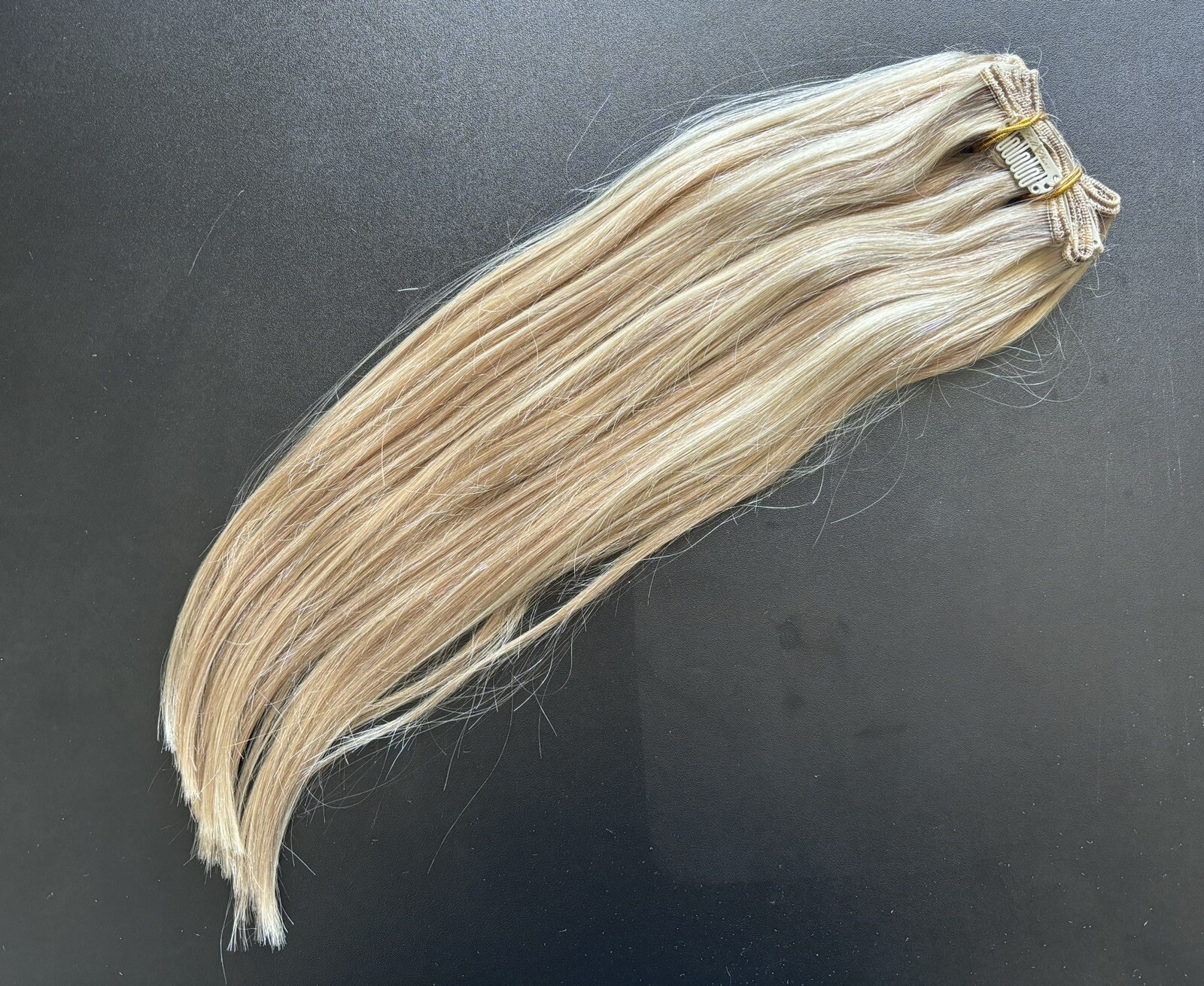 Full Shine Clip In Extensions Remy Human Hair 7 Pieces Highlights P16/22 16”