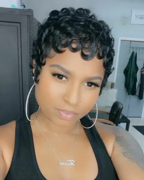 No Lace Pixie Cut Wig Brazilian Human Hair Wigs Wave Soft Natural Hair