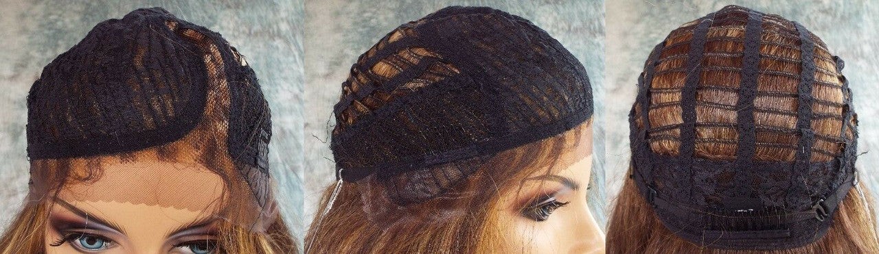 25″ Hairdo Lace Front Deep C-Part Wig TT1B.Rosegold Heat Safe Long Straight