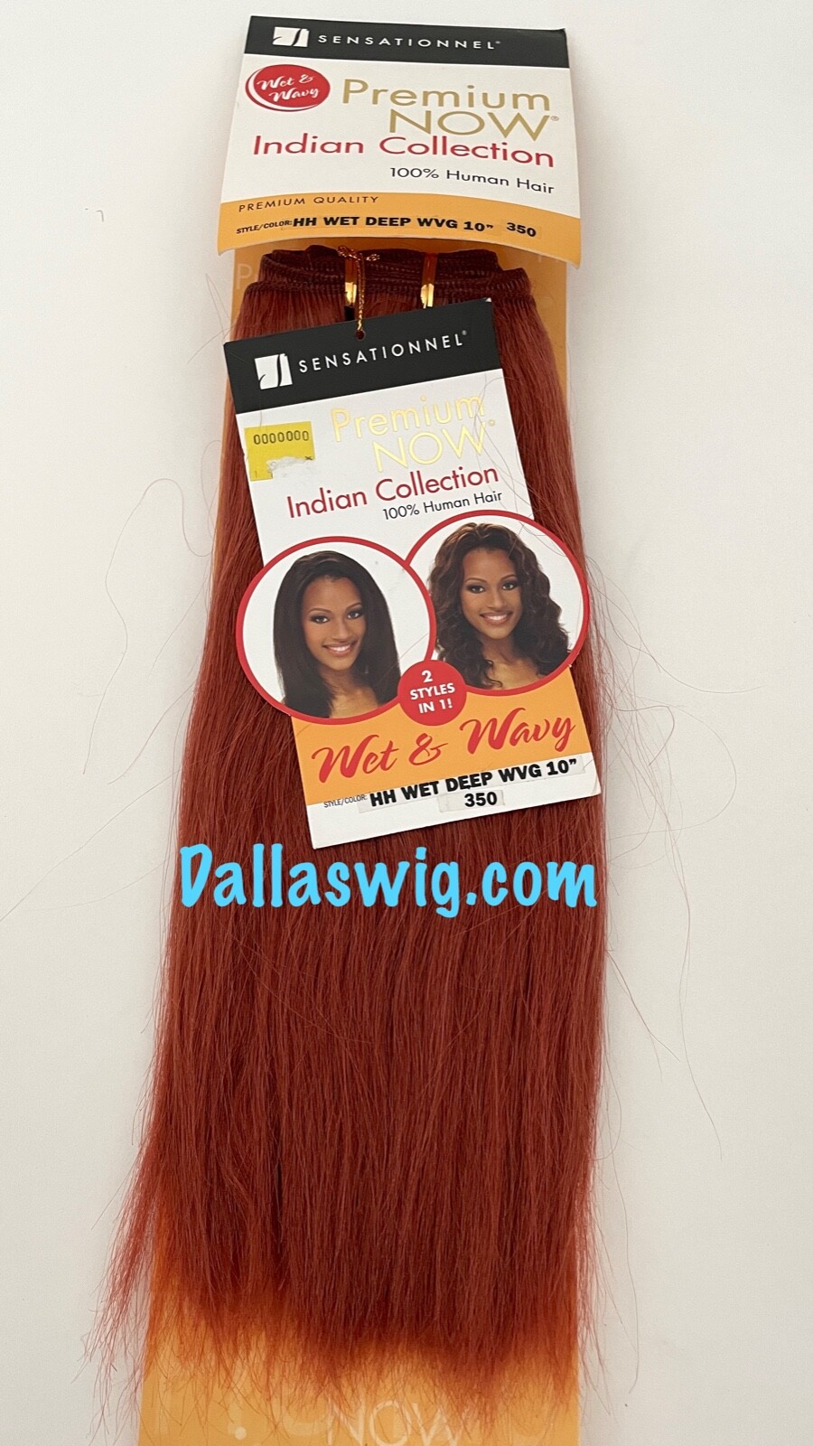 Sensationnel Premium Wet & Wavy Indian Human HH Wet Deep Weaving 10″ ONE PACK