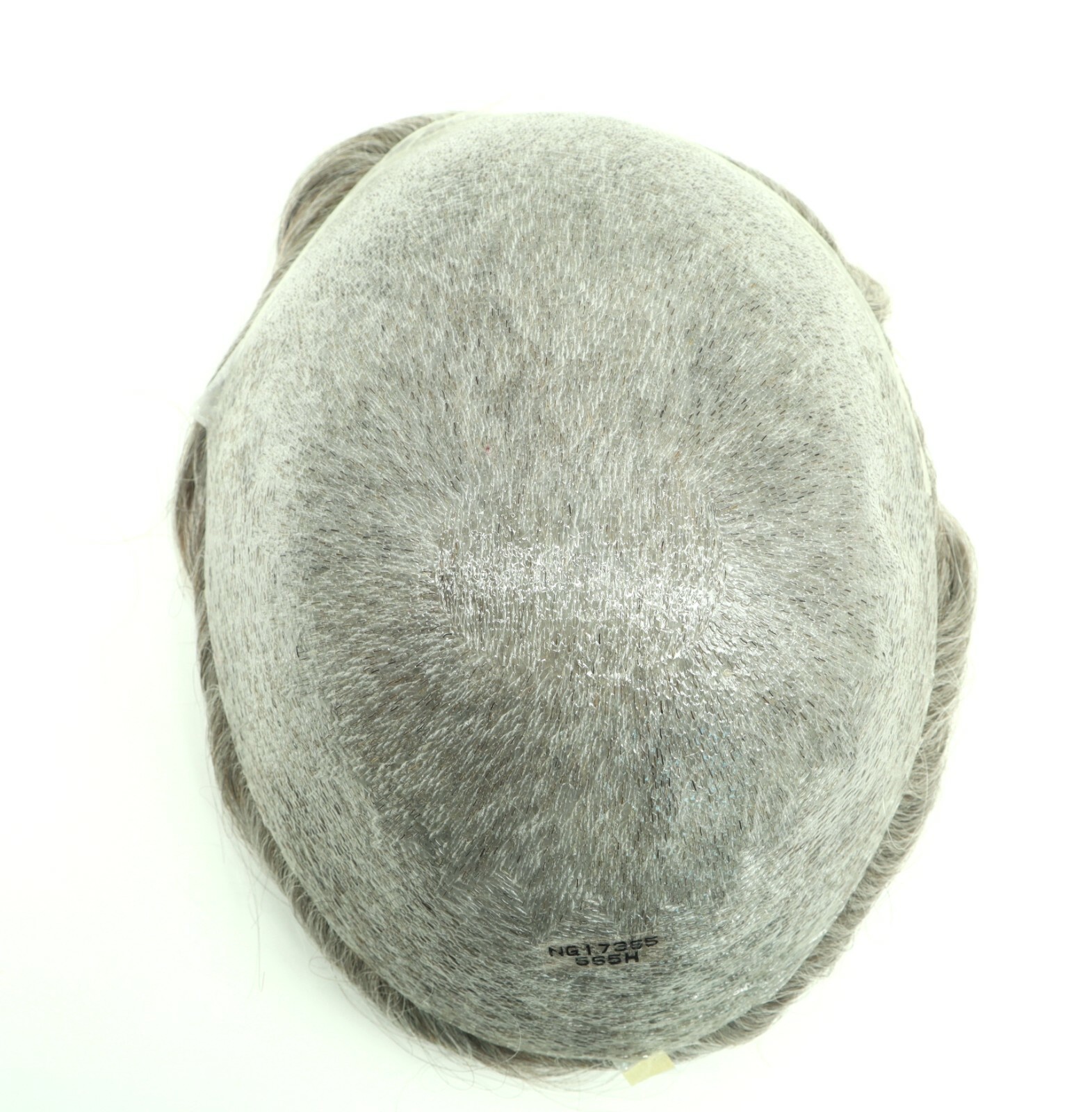 Natural Mens Toupee Hair Replacement System Super Thin Skin V Looped NG #565