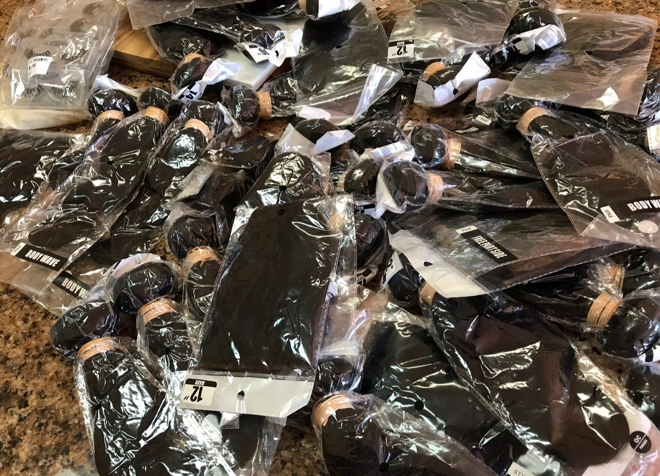 Lot Of WHOLESALE Human Hair Bundles 6+ Pieces. | Assorted Bundles | Sampler