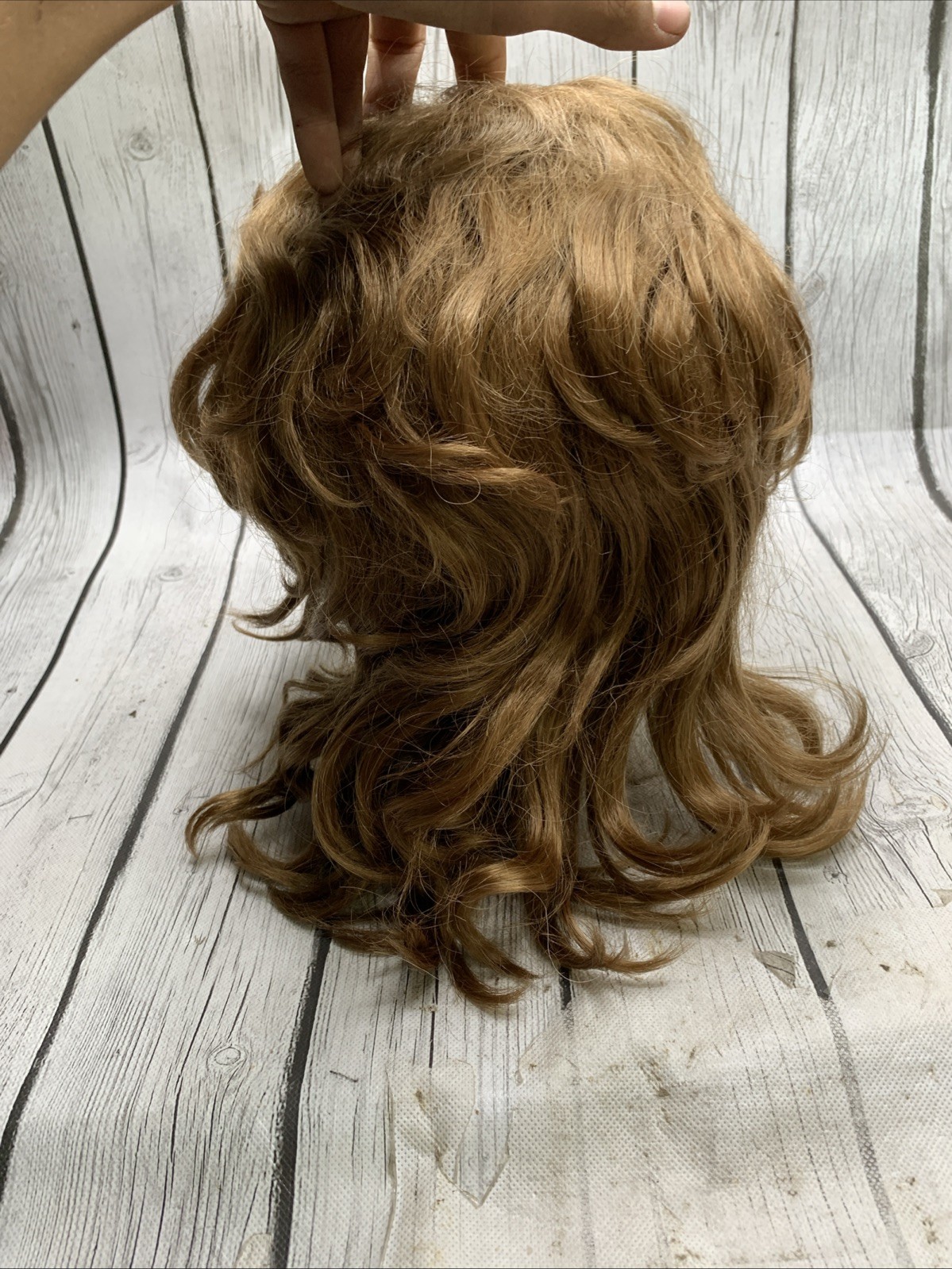 Tony Of Beverly ELURA Vintage Wig Longer Length AUBURN Red Brown Hair Curls