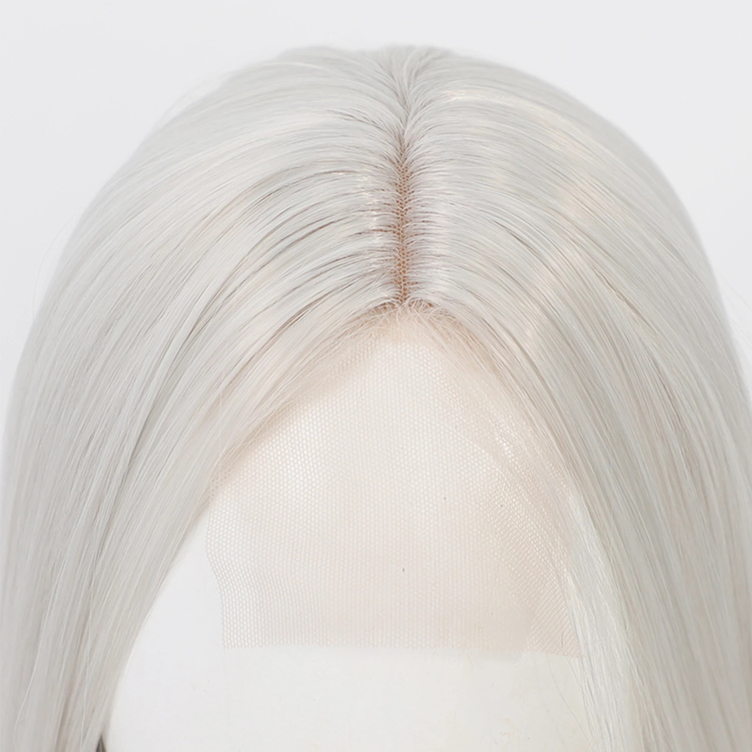 40Inch Long Straight Universal Hand Hooked Lace Front Wig Synthetic Hair Wig for