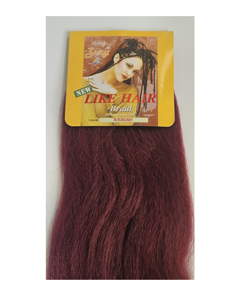 Royal Imex Zury Like Hair Braid Kanekalon Fiber – 76 Burgundy
