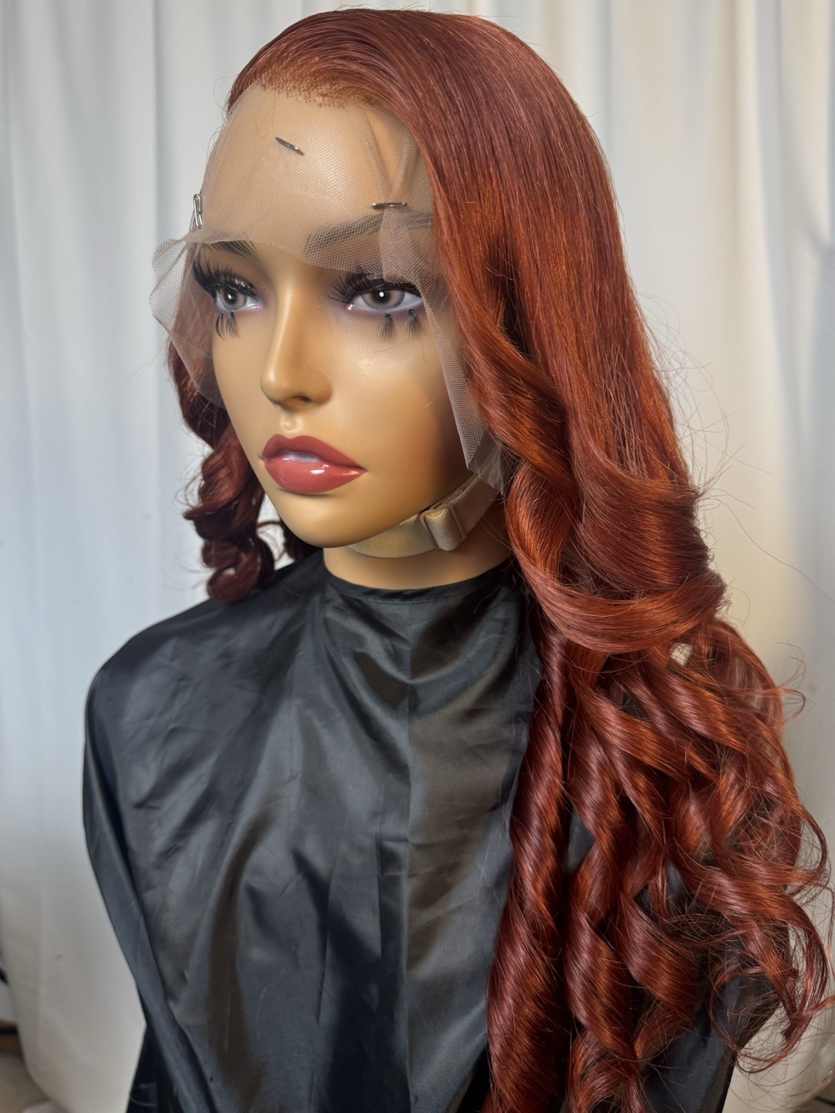 Cyan Unit_Custom 2 Toned Color 13X6 HD Lace Frontal Human Hair Wig 30in