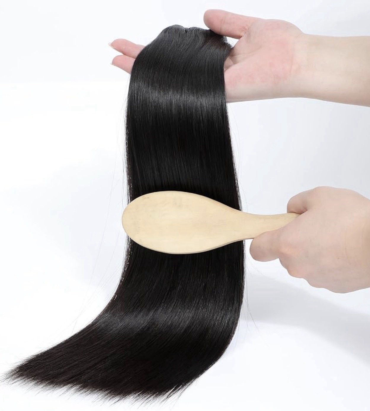 3 Bundles Grand Nature Raw Human Hair, 12, 14, 16 in, 311g