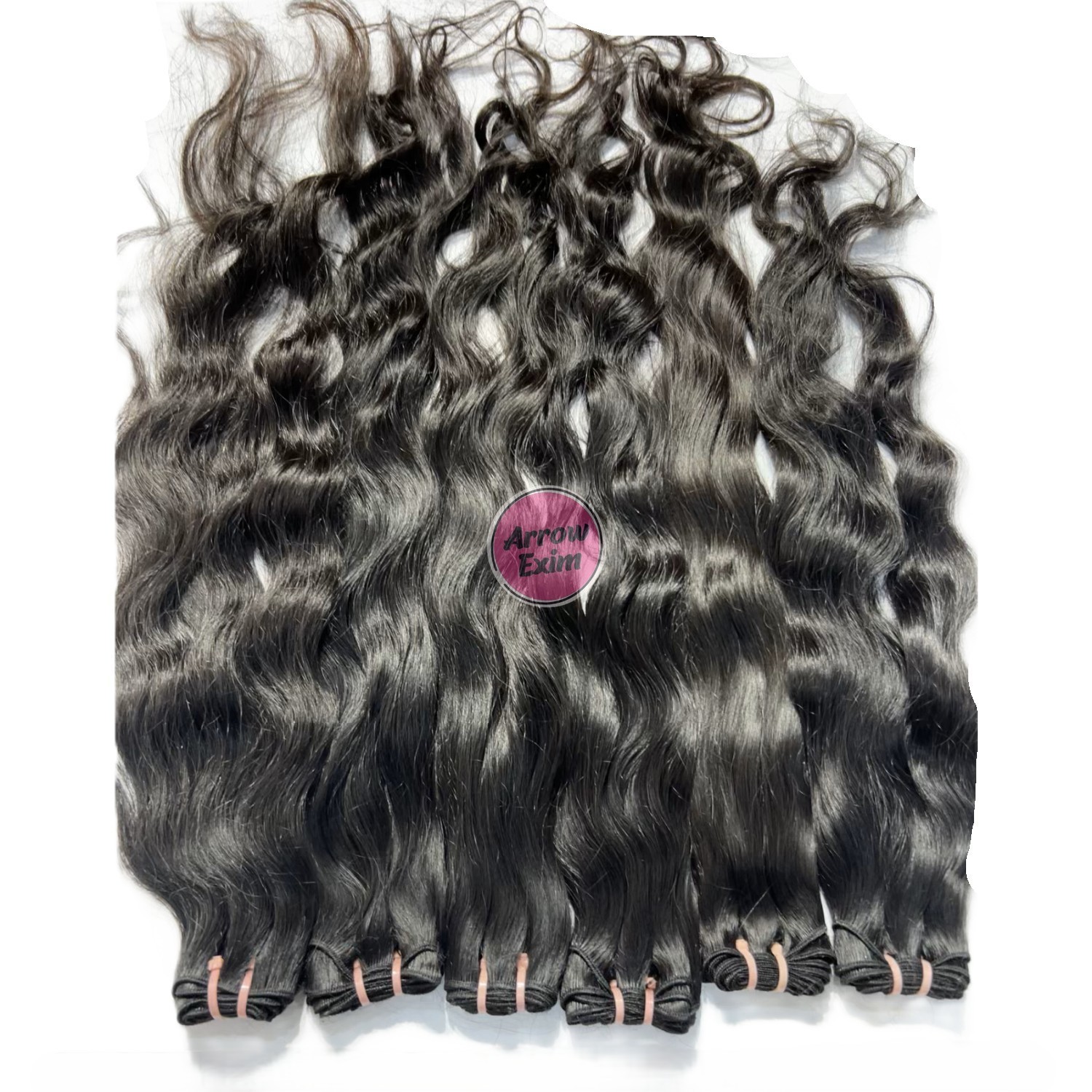 Raw Indian Temple Hair – 100% Unprocessed & Natural Human Hair
