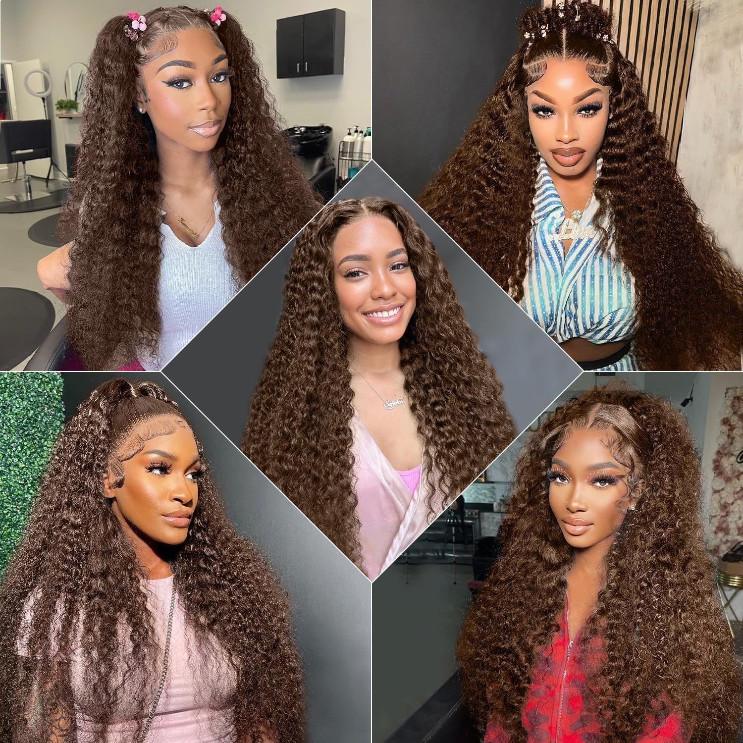 250 Density 13×6 Deep Wave Lace Front Wig – HD Transparent Lace, Pre-Plucked, 38