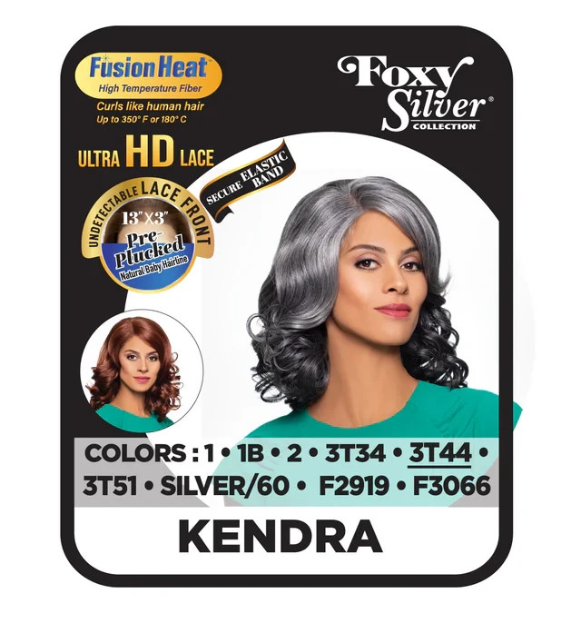 Foxy Silver KENDRA HD LACE FRONT Wig, Stylish and Natural-Looking Synthetic Wig