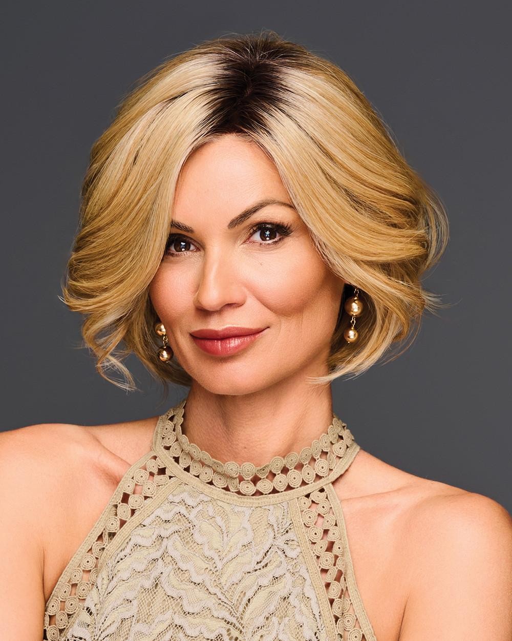 Trend Alert Luxury Lace Front Monotop Wig Gabor- Your Color Choice, Medium