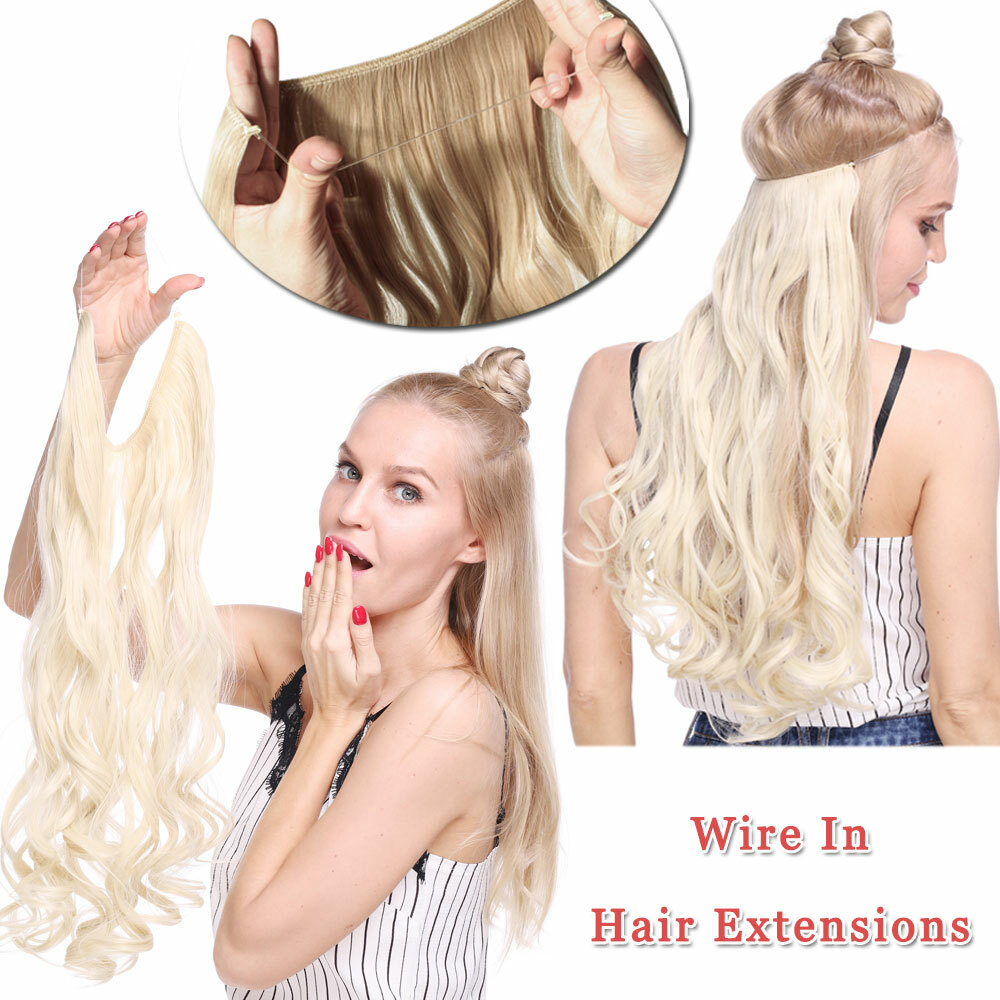 100% Natural Secret Head Band 1Pcs Elastic Wire in Hair Extensions as human USA