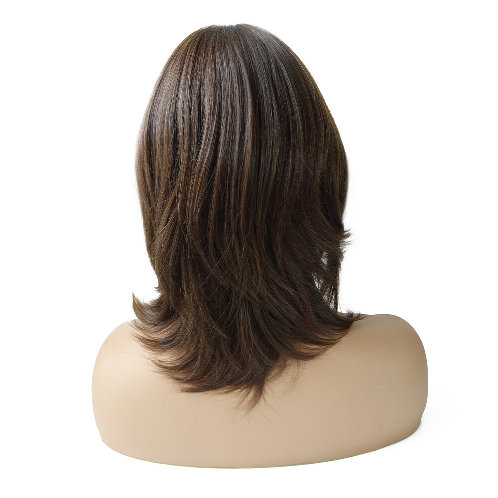 Women Wigs European Virgin Hair System French Lace Front Injection Lace EW40-8”