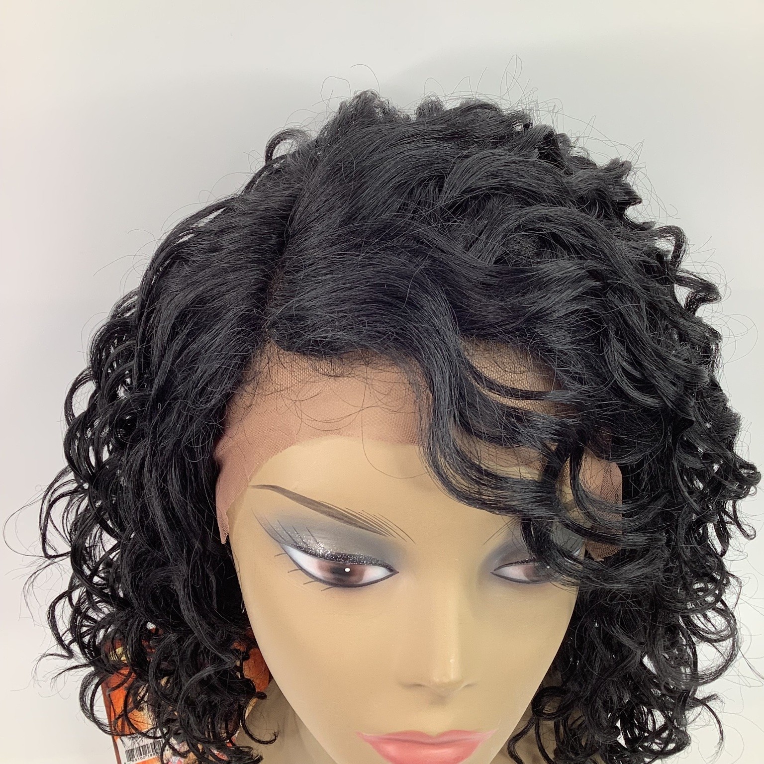 Vanessa TOPS C NONA Wig Super C-Side Lace Part Synthetic Black 1