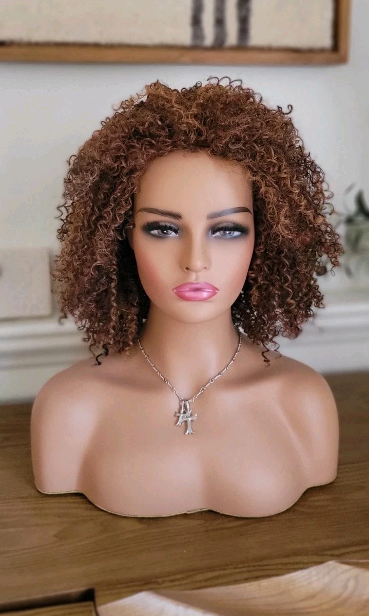 💕 SPIRAL CURL MID LENGTH WIG BLONDE BROWN RED PREMIUM DAILY FASHION BOBBI BOSS
