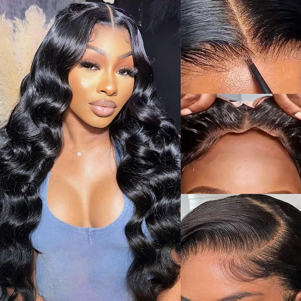 2Pcs Adjustable Elastic Wig Band with Non-Slip Silicone Strips & Removable Buckl