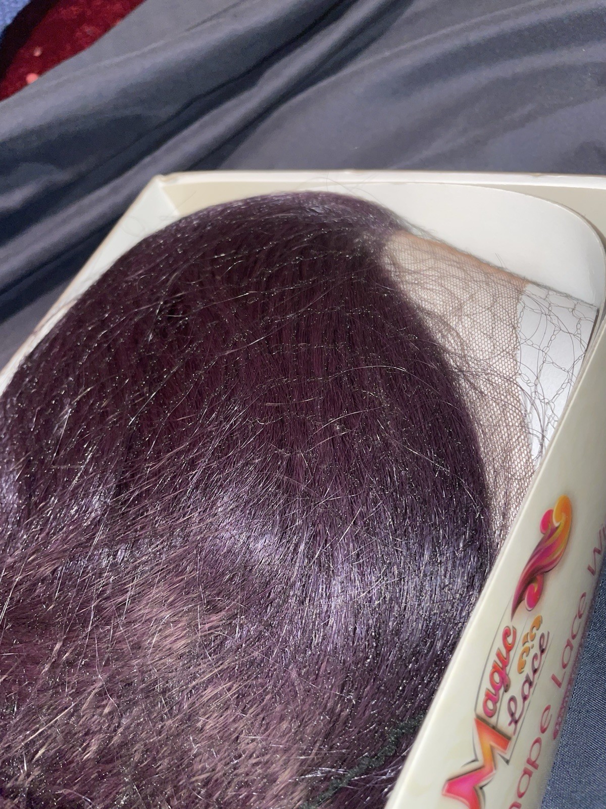 New Born Free Magic Lace U-Shape Wig MLU08 /DEEPVIOLET/40 in