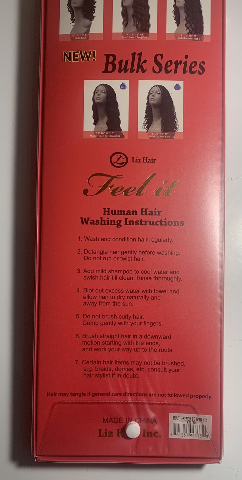 100% Human hair Superior Blend French Egyptian2 (4pc 2×18”2×20) 4 (18”20”22”24)