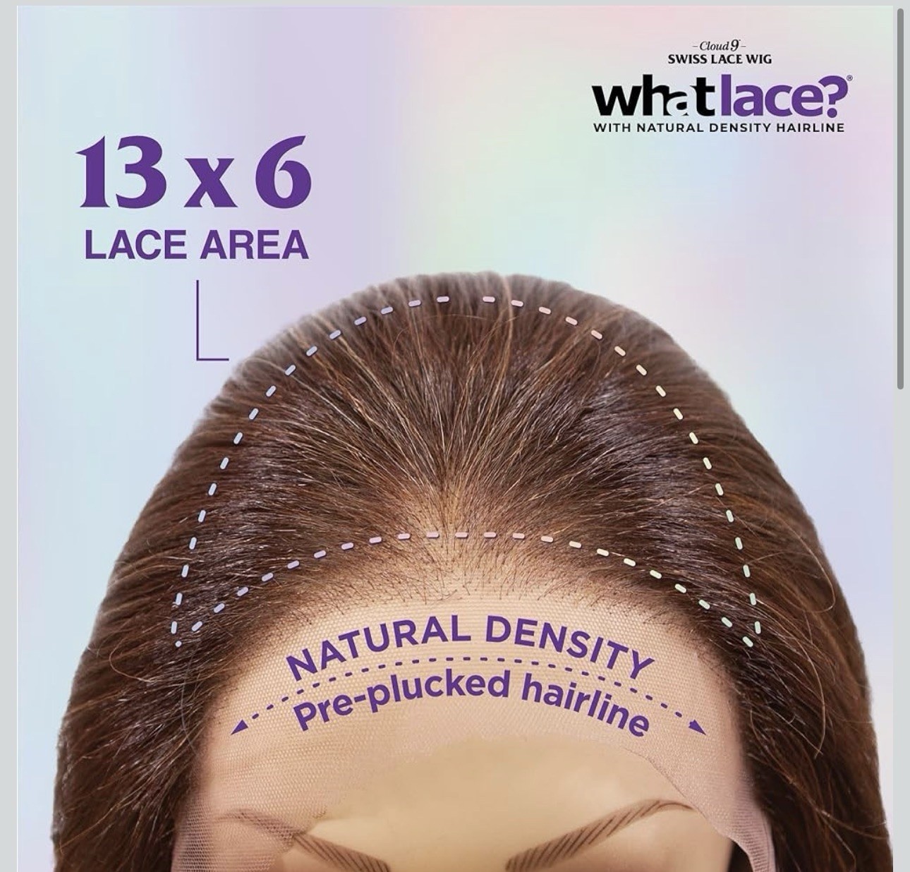 Sensational What Lace 13×6 Wig Solana Lace Front Hand Tied Glue Less Synthetic