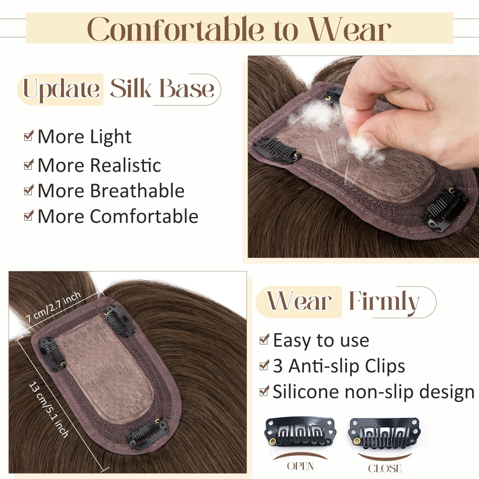 Rich Choices 100 Human Hair – Hair For Women Thinning On Top