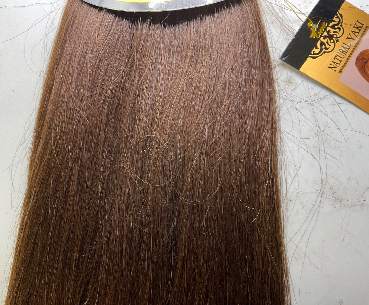 Tina Collection Natural Yaki 100% Human Hair Perm Yaki 10″ Color 4