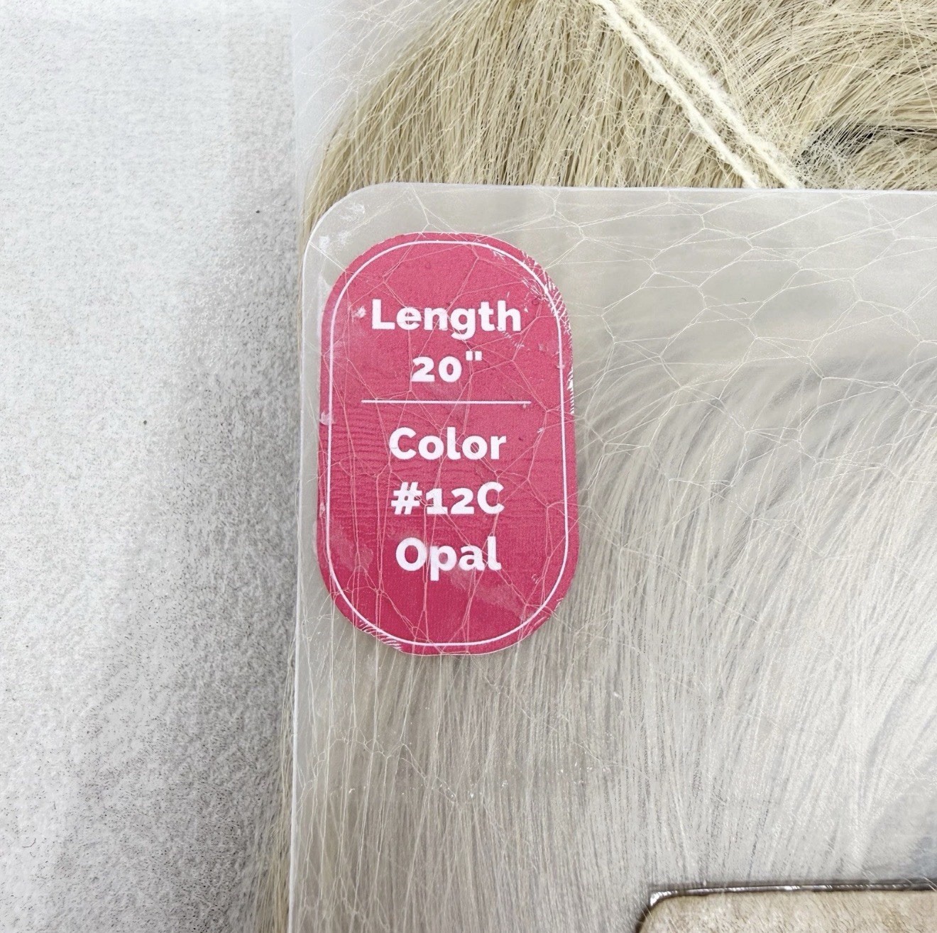 Hotheads Tape-In Extensions LUSH Originals 20” #12C Light Golden Blonde (Opal)