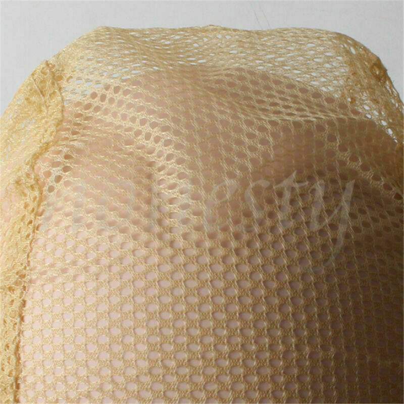 3PCS Wig Cap for Making Wigs with Adjustable Straps Breathable Mesh Weaving