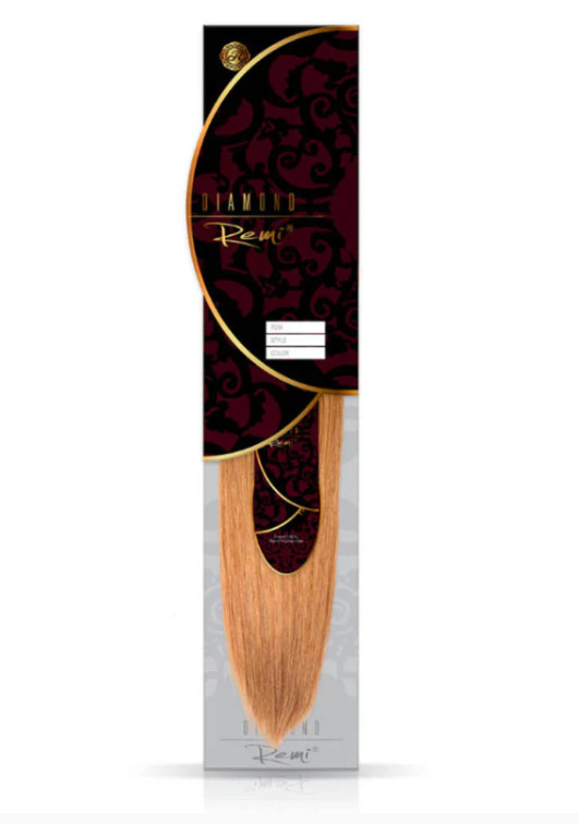 DIAMOND REMI Straight Yaki Weave 100% Human Hair Extension 10″~18″