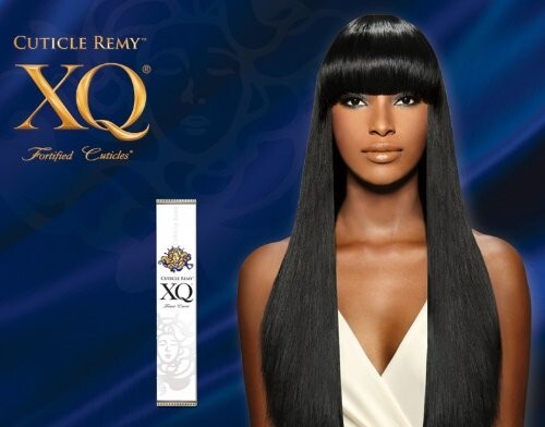 Shake-N-Go Cuticle Remy XQ 100% Human Hair Weave Remy Yaky 12” Color 4 – XQ0124