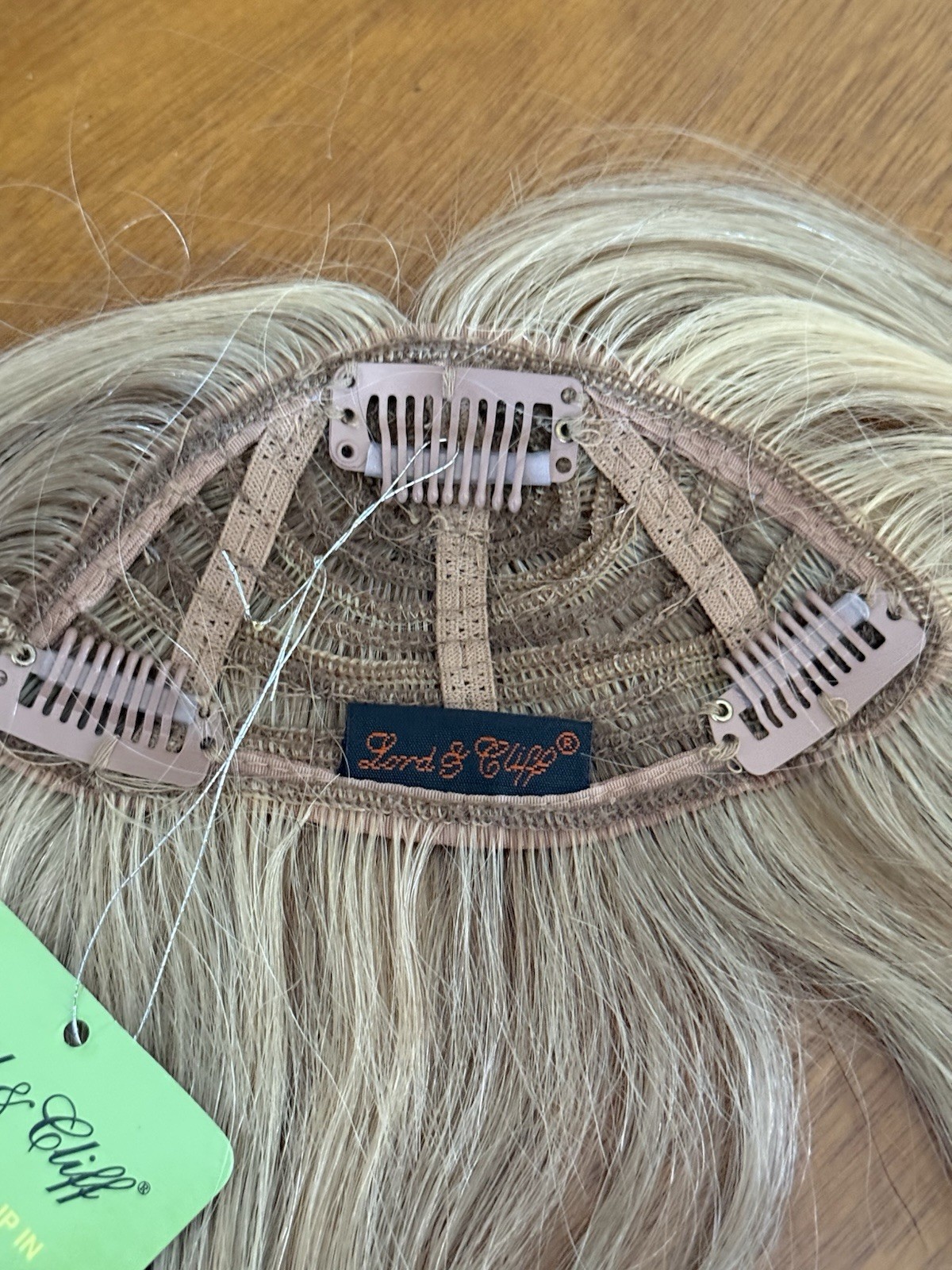 NEW Lord & Cliff 100% Human Hair Clip In SeSe Bangs Hair Couture Feather Bangs