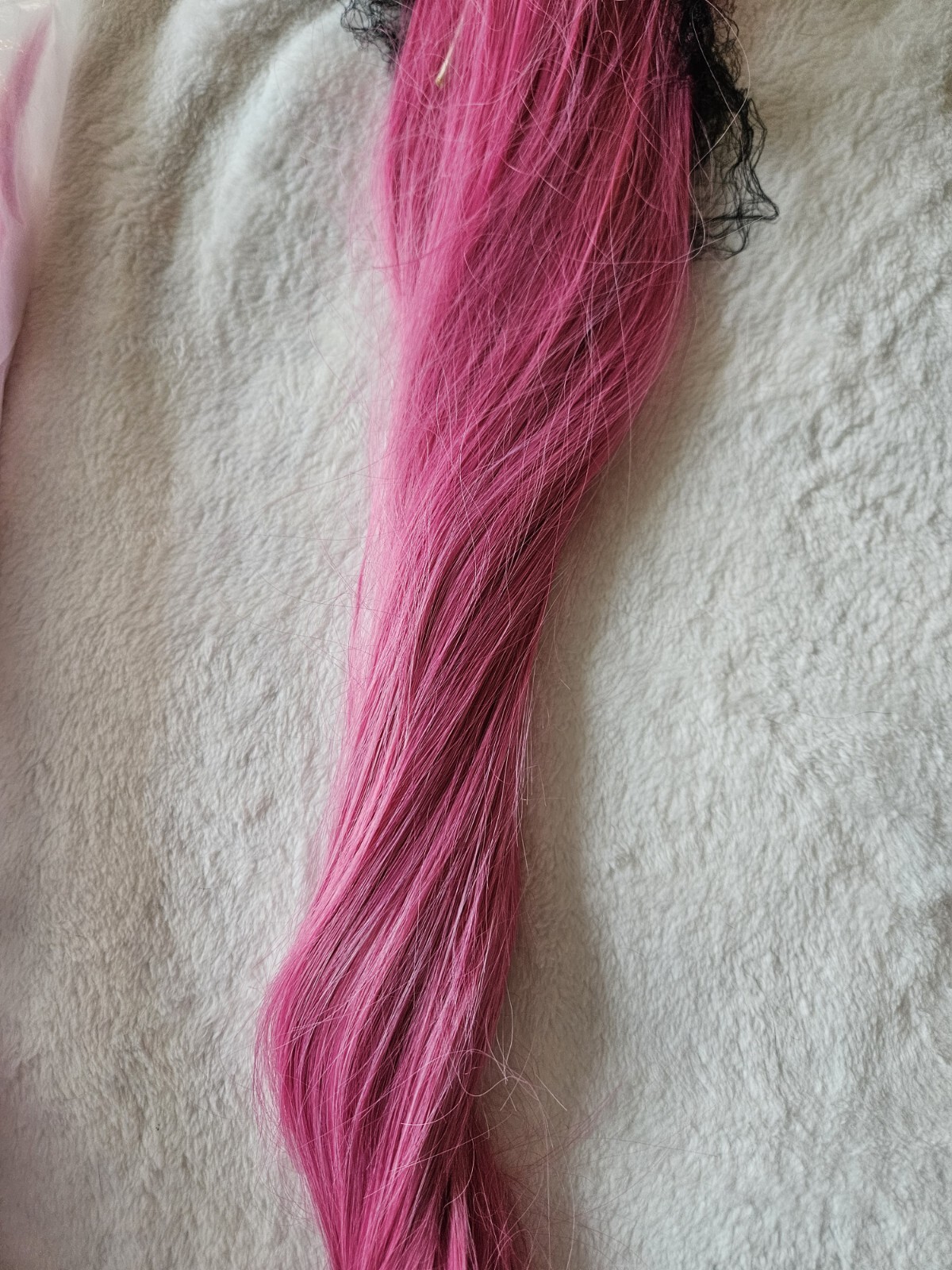 Wig Clip Flamingo Pink Silky 40 Inches Straight Cosplay Arda Costume NEW