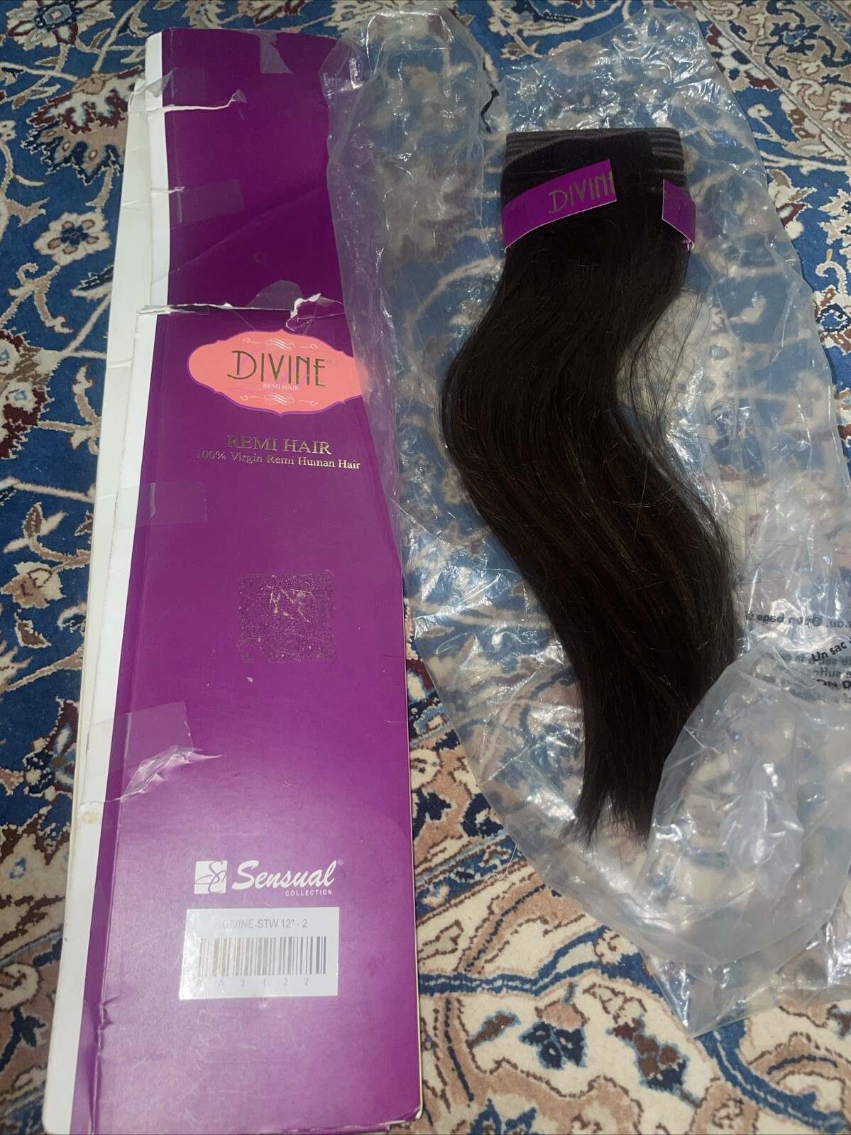 DIVINE 100% VIRGIN REMI HUMAN HAIR EXTENSION STW 12″-2 SENSUAL COLLECTION NEW
