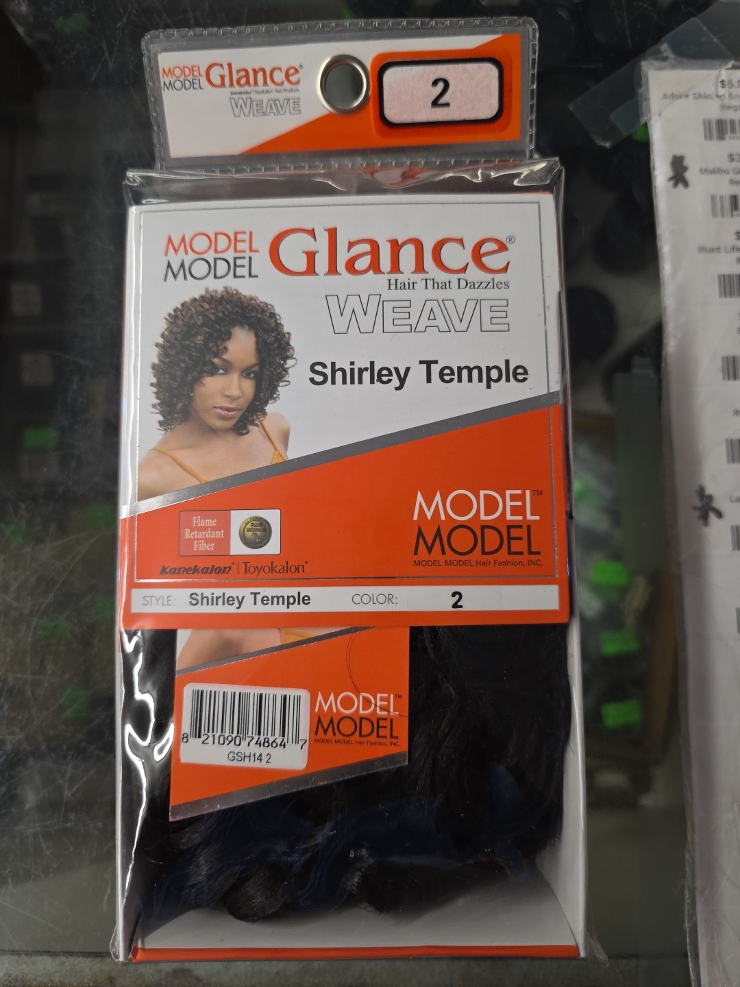 Model Glance Weave Shirley Temple Color 2 Hair That Dazzles Flame Retardant- NEW