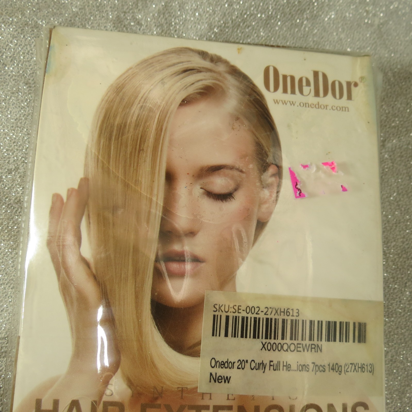 Women’s One Dor Hair Extension Adjustable Piece w/Jaw Claw