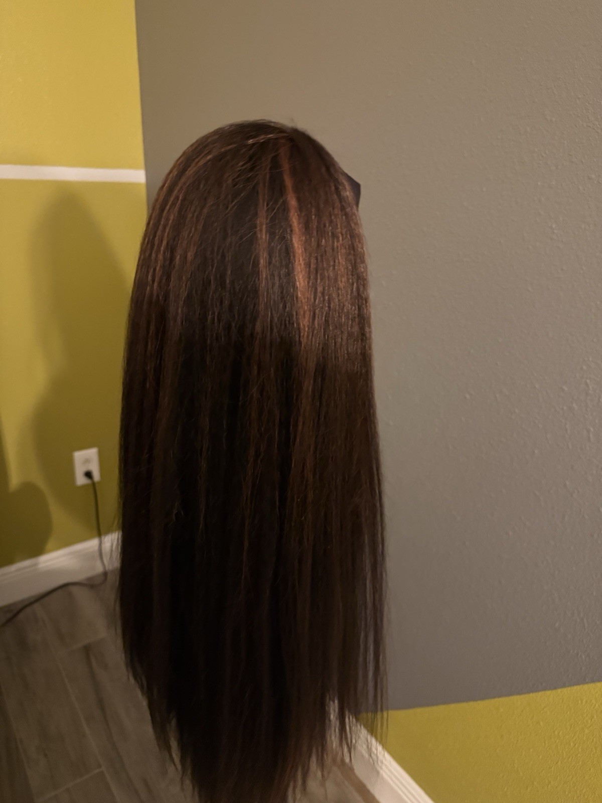 HIGH LIGHTED SYNTHETIC HEADBAND WIG FOR HALLOWEEN OR WHENEVER NATURAL TEXTURE