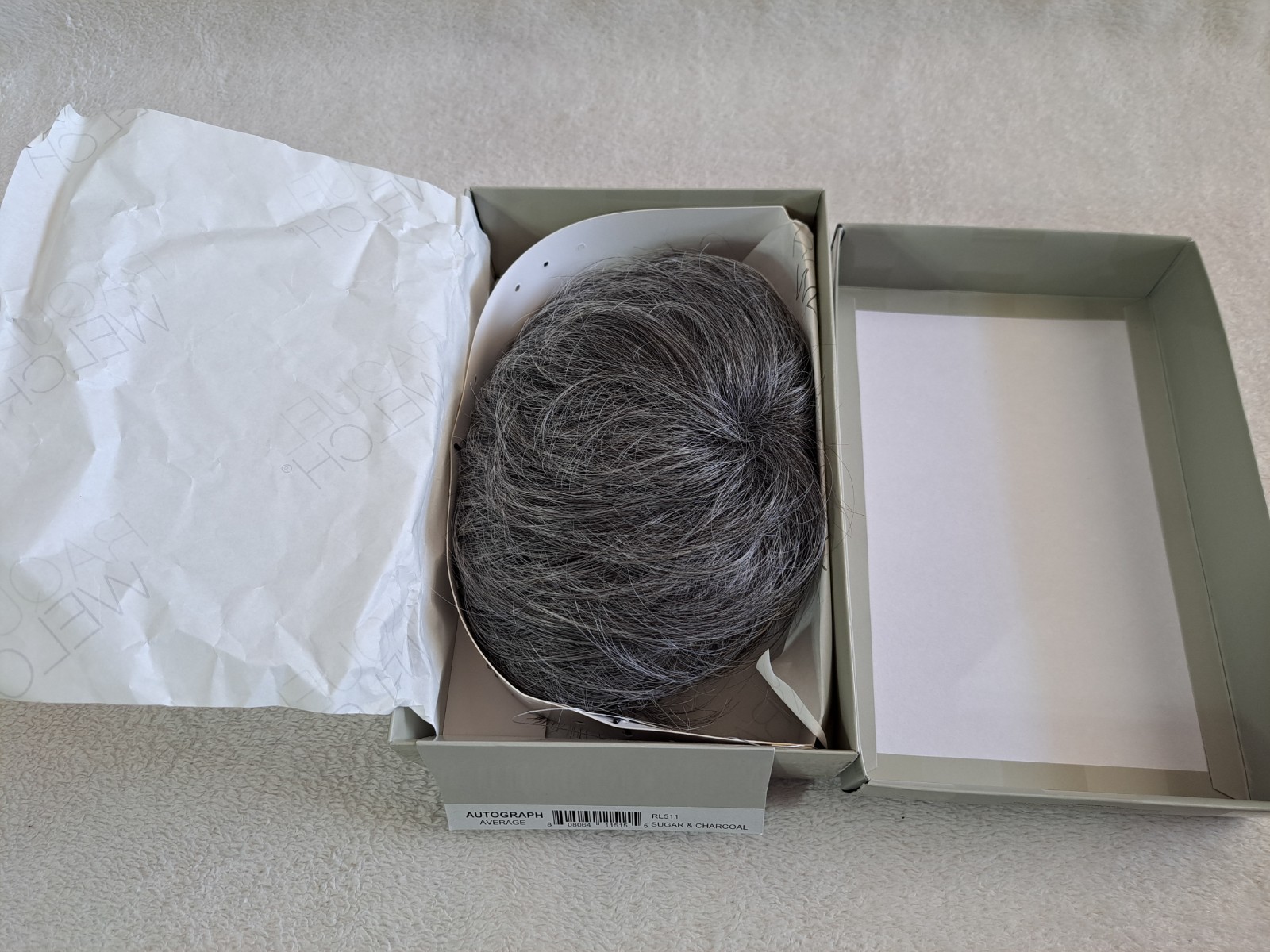 Raquel Welch Sheer Indulgence Wig RL511 Sugar & Charcoal Crowd Pleaser Hairuwear