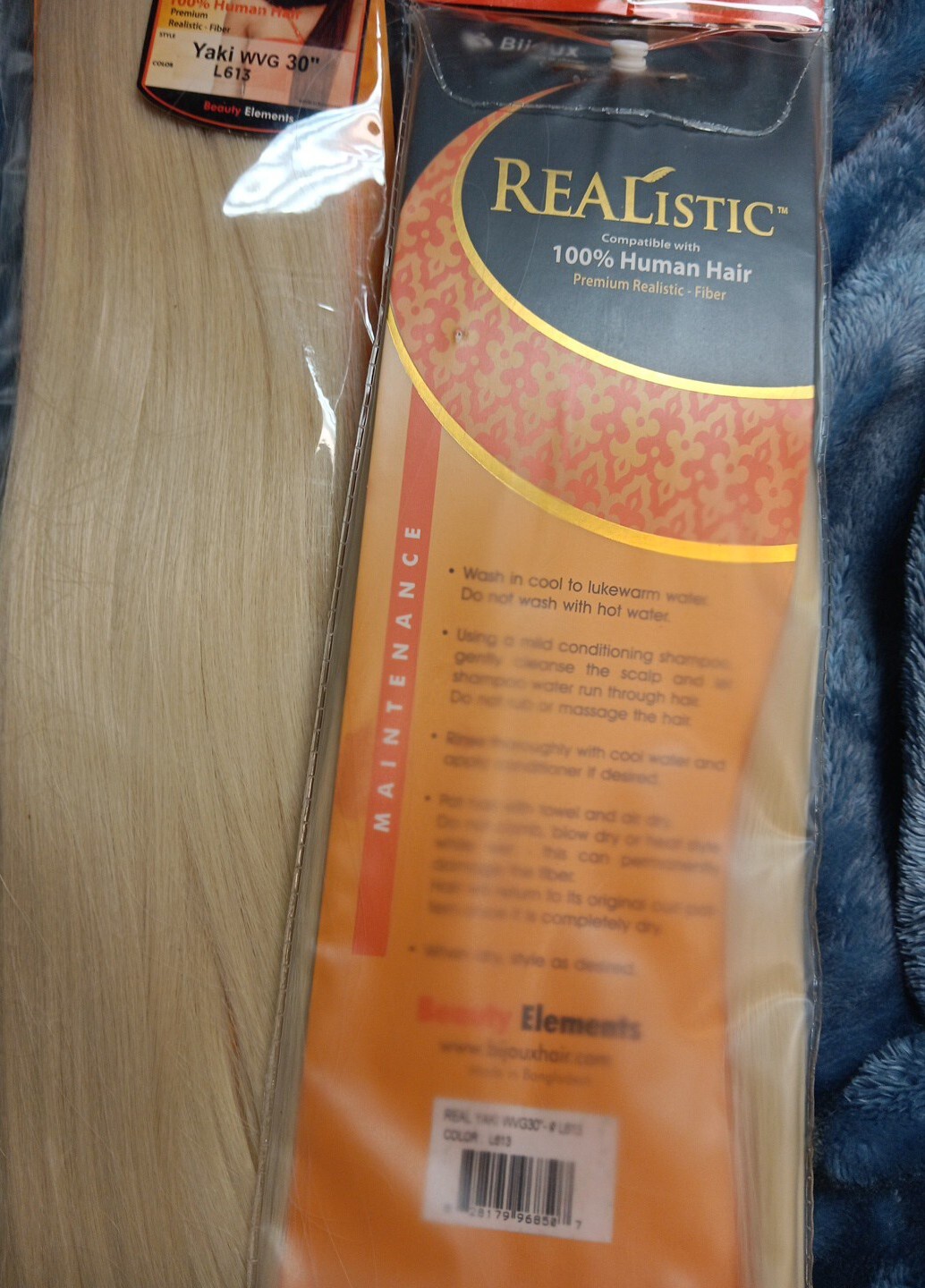 BIJOUX Realistic Premium Realistic Fiber “30 “Yaki wvg L613