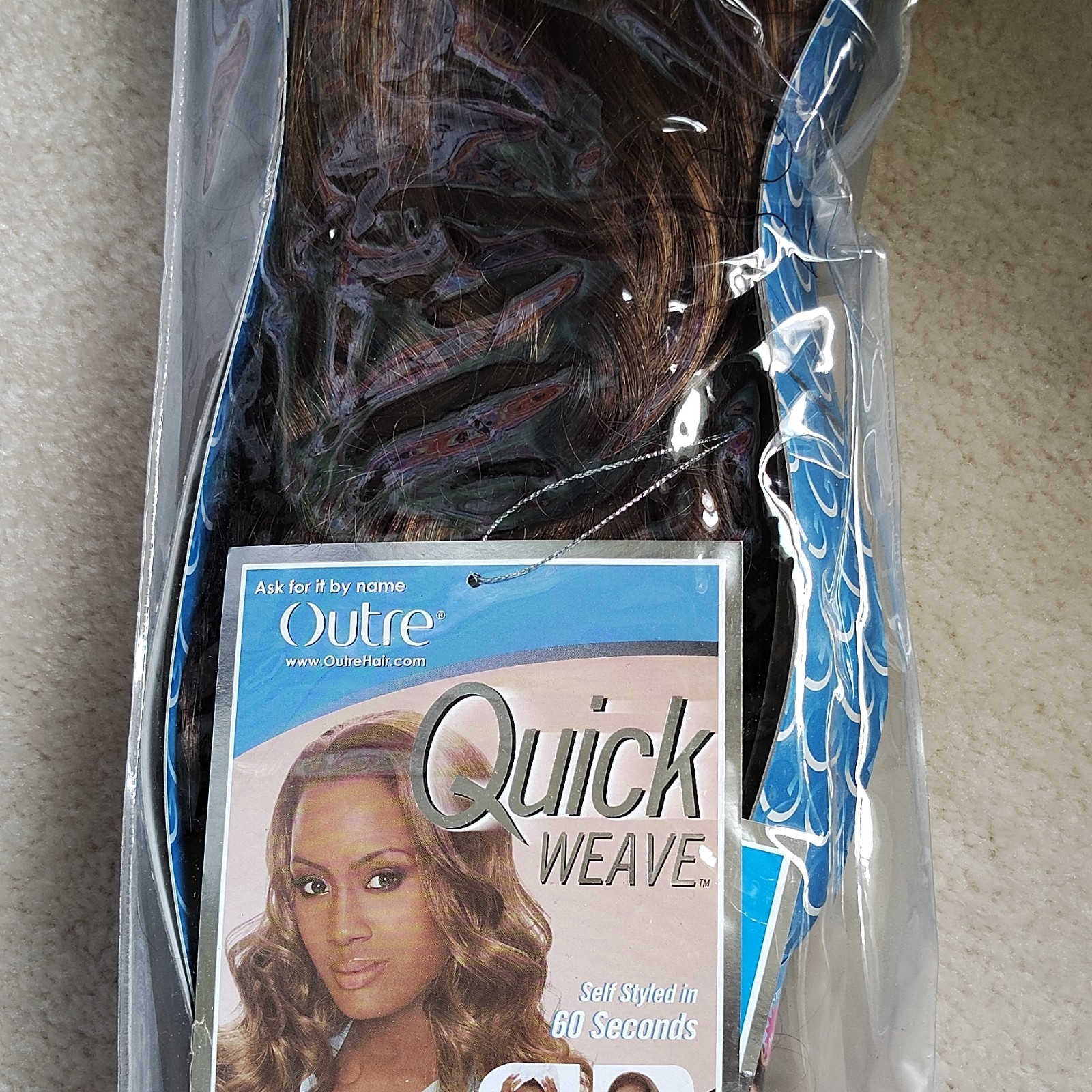 Outre Quick Weave Rihanna Synthetic Body Wave Hair Extension Weft S4/27 11-20in