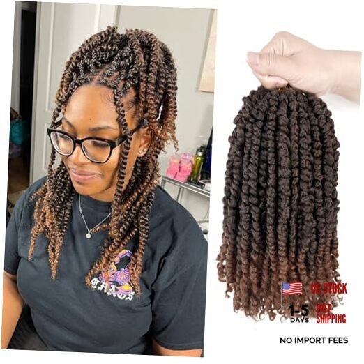 Passion Twist Hair 10 Inch 8 Packs Passion Twist 10 Inch (Pack of 8) T30