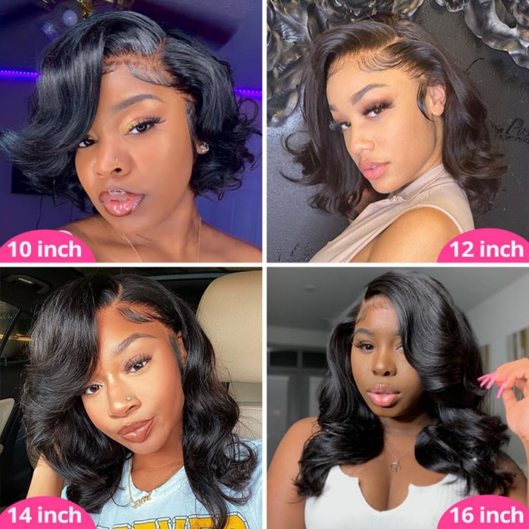 West Kiss Glueless Short Bob Wig Ready To Wear 5X7 Closure Bob Wig Pre Cut Pre