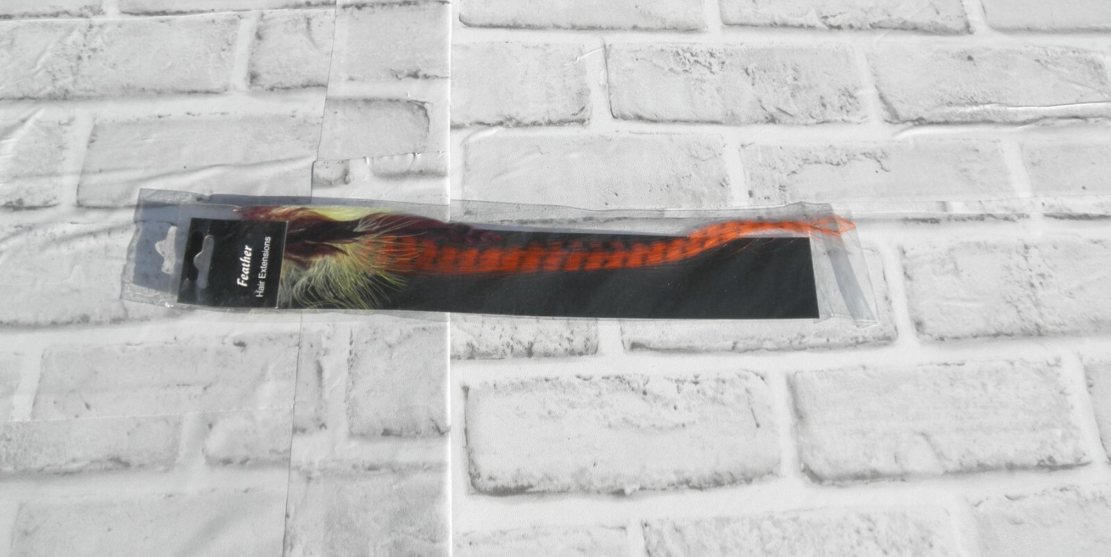 NEW SYNTHETIC FEATHER HAIR EXTENSION (MULTI-COLOR ) 11″ LONG #20