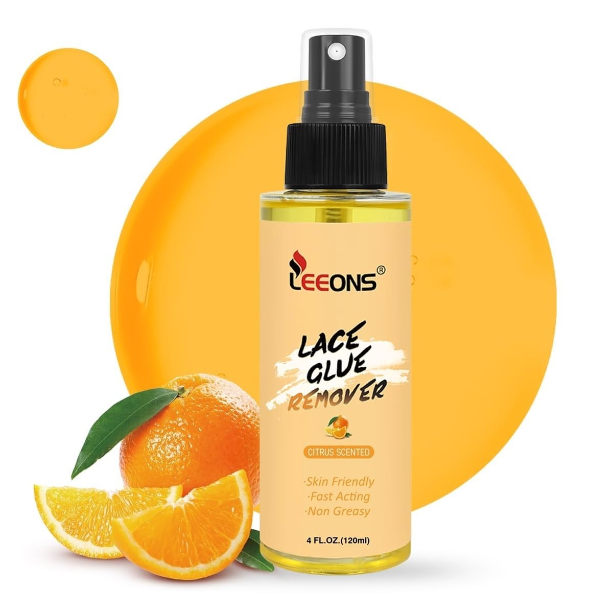 120ML Gentle Citrus Tape-In Extension Remover Spray for Quick Bond Release