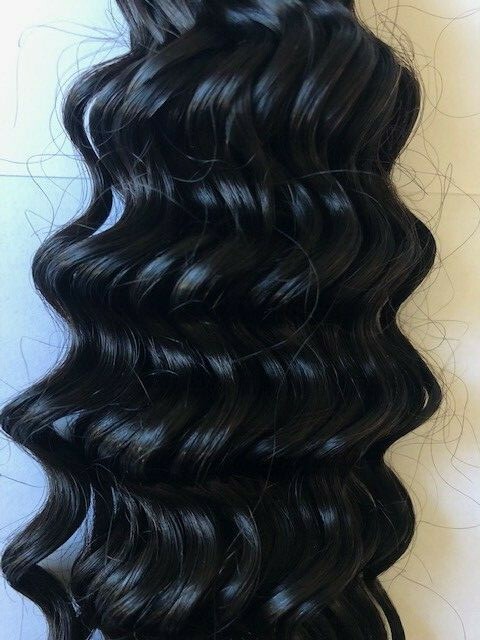 100% Brazilian virgin Human Hair Jerry Curly Sew-In (3-Pack) 22″ – 400GM per Set