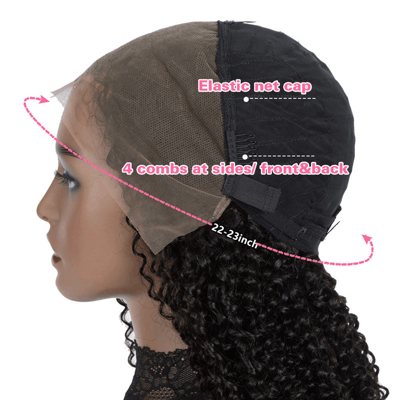Ombre Highlight Piano Color 13×4 Lace Wig Jerry Curly Human Hair Wig With Baby H