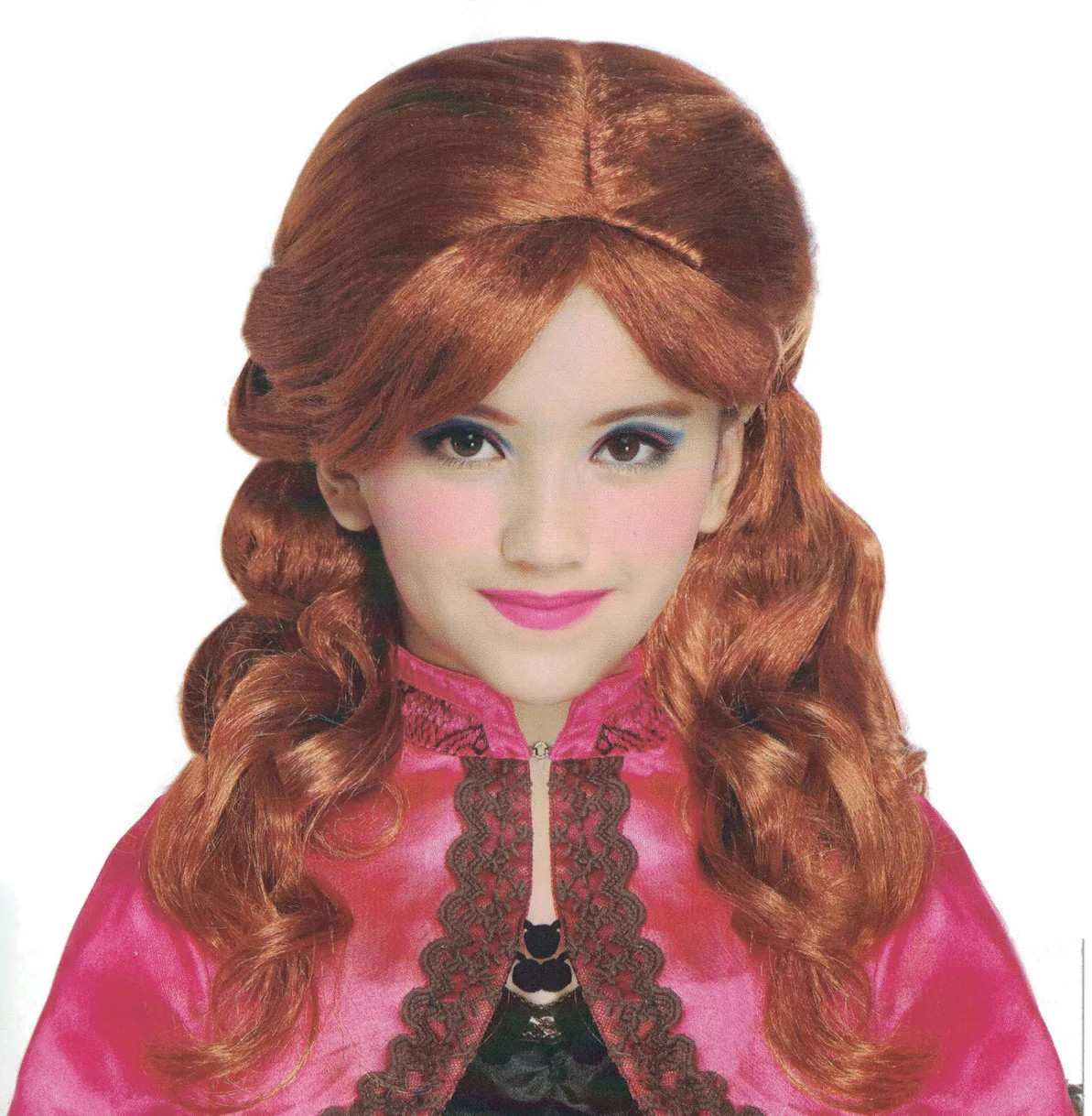 Vicking Princess Auburn Wig Way To Celebrate Ages +8 Child Halloween