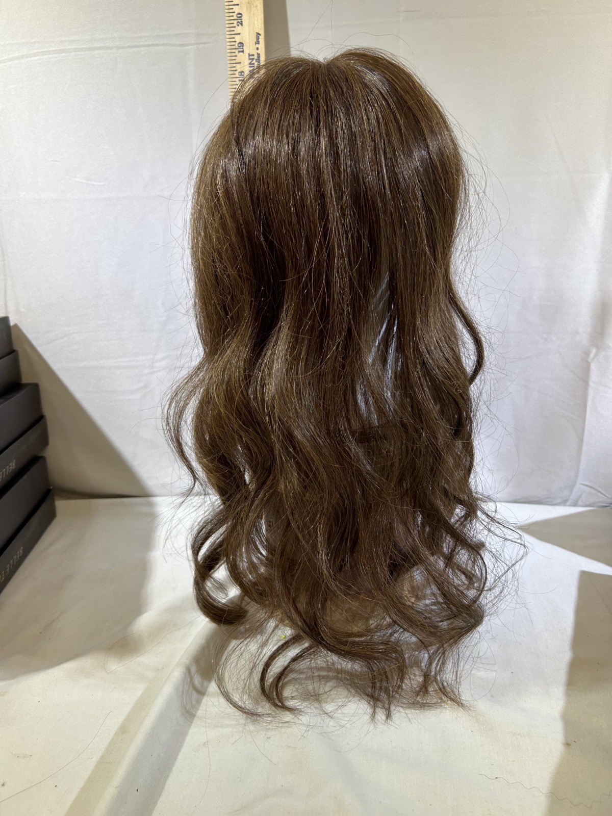 Lace Front Mono Top Wave 18 | Belle Tress chocolate with caramel